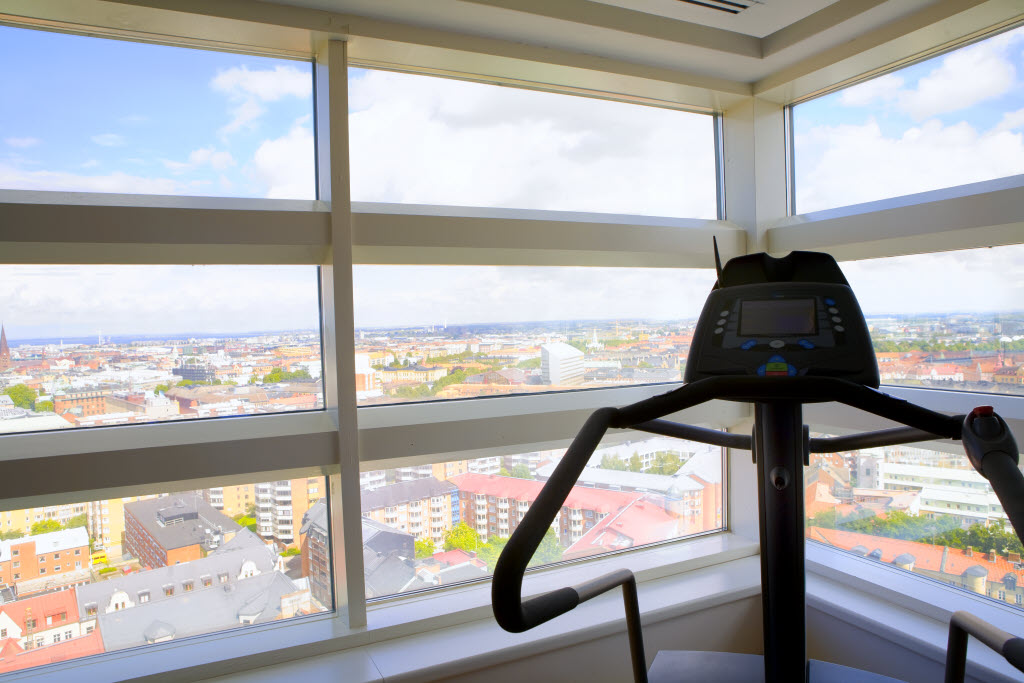 Scandic Triangeln, gym, view